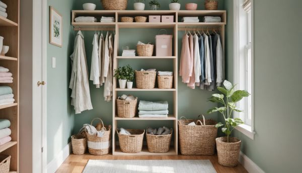 Rangement maison astucieux