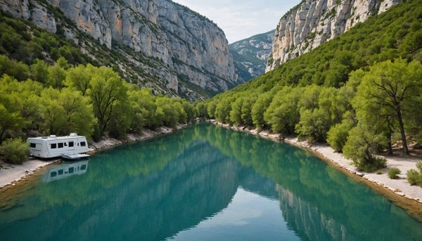 Les gorges du verdon hors saison : optez pour le camping tranquille